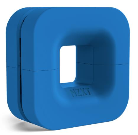 <b>Headset Accessories:</b> Puck, Magnetic Cable Management and Headset Mount - Blue <b>Headset Accessories:</b> Puck, Magnetic Cable Management and Headset Mount - Blue